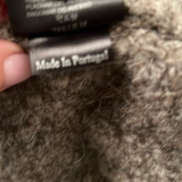 Cop.copine sweater 60% wool 25% Alpaca 14%nylon & elastano brown in color - Picture 5 of 6